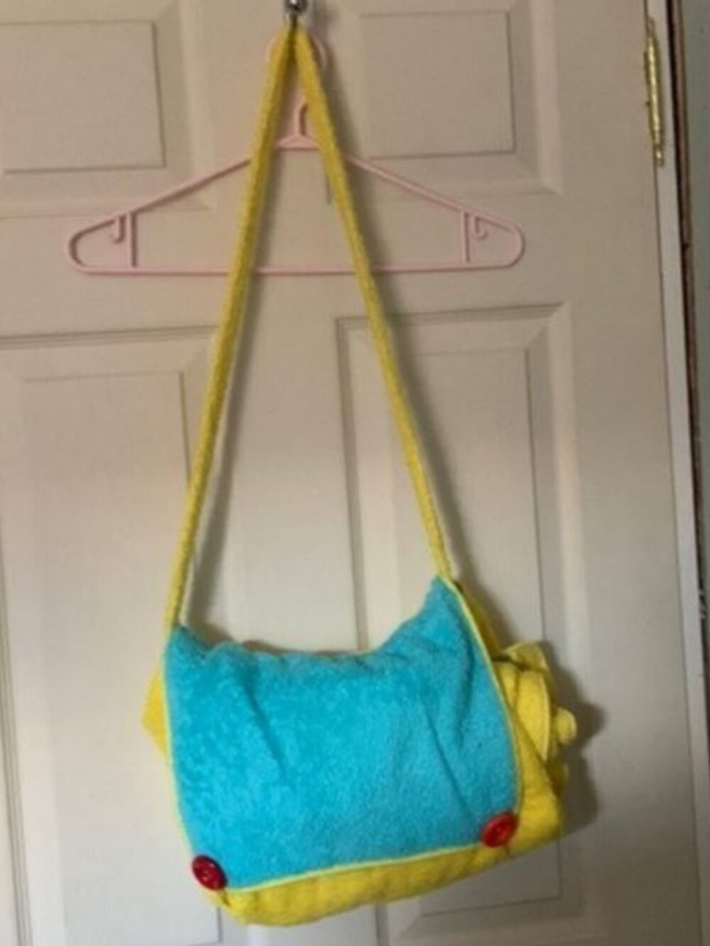 Large colourful Beach towel (folds into bag for carrying)